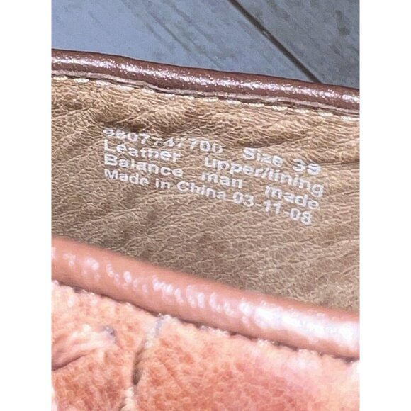 DANSKO Womens Clogs Shoes Brown Leather Slip On Low Heels SZ 39 - Picture 14 of 16